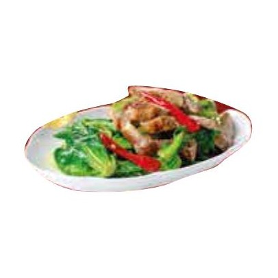 Kinesisk Broccoli med Krispig Sidfläsk